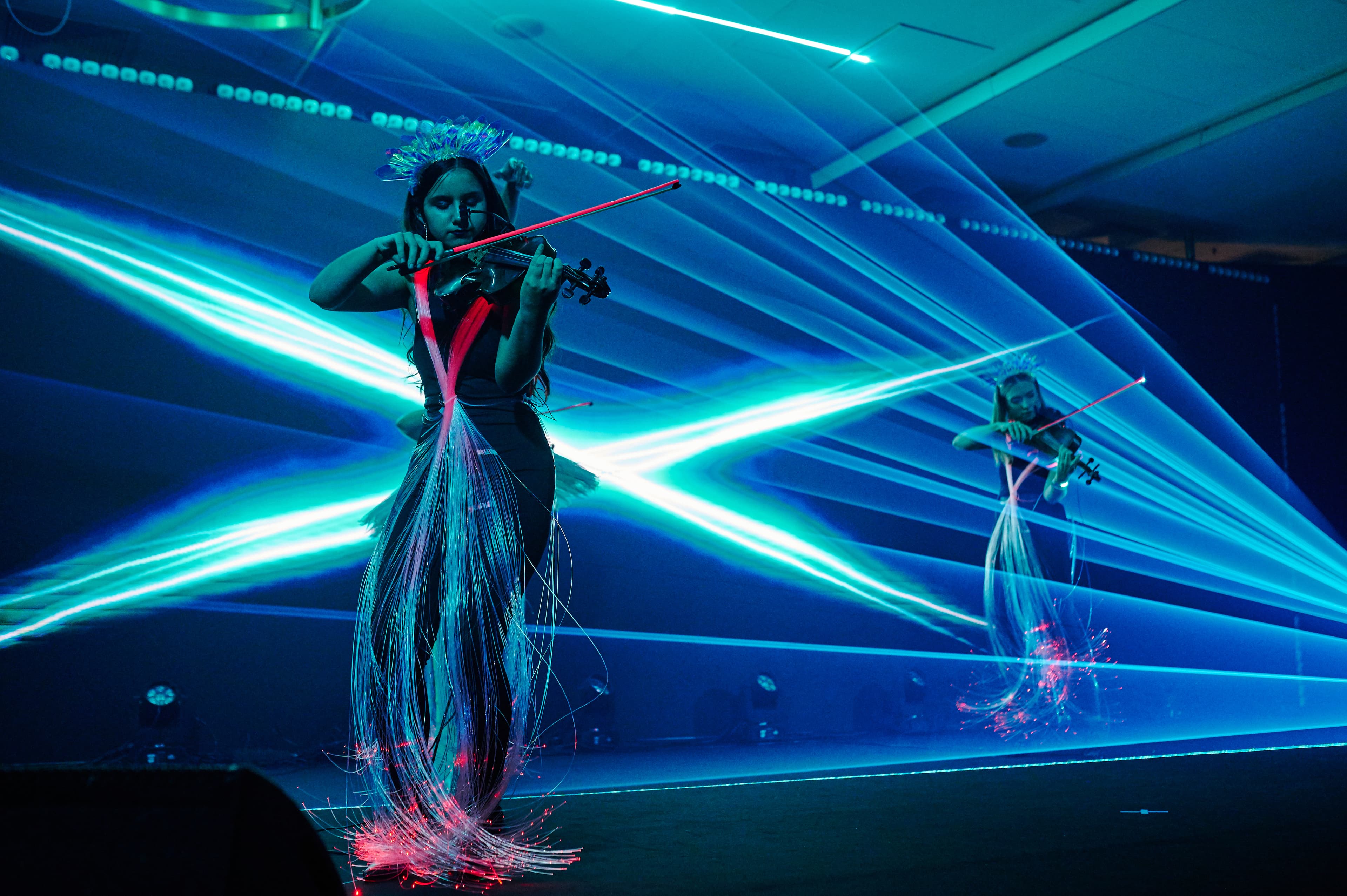 LED Violin Show